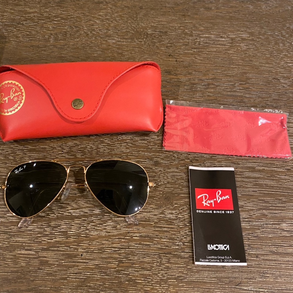 Ray Ban aviator sunglasses